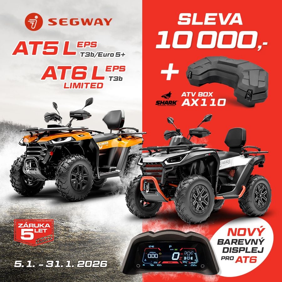 Akce Segway AT5 L a AT6 L EPS Limited